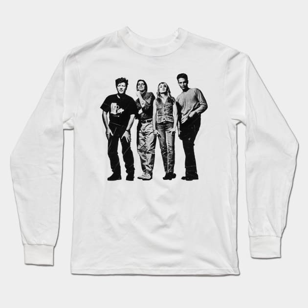 Retro Tom Tom Club Long Sleeve T-Shirt by TuoTuo.id